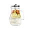 Hastings Home Glass Pitcher, 64-ounce Carafe with Stainless Steel Filter Lid with Heat Resistant to 300F 189789AVW - alternate 1